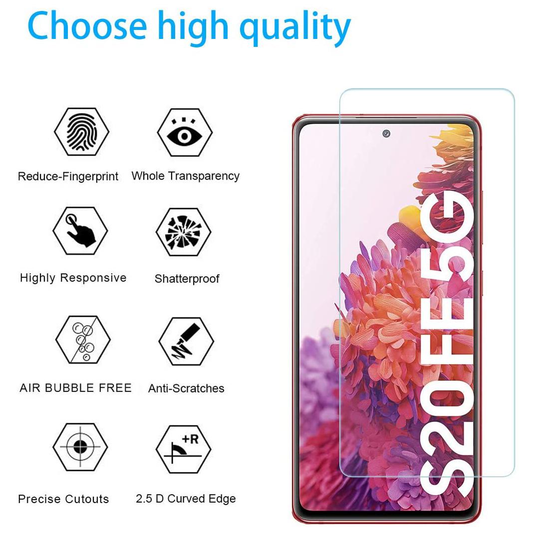 2.5D 9H Arc Edge Tempered Glass Screen Protector for Samsung Galaxy S20 FE/S20 Fan Edition/S20 Lite with Camera Lens Film Type A
2.5D 9H Arc Edge Tempered Glass Screen Protector for Samsung Galaxy S20 FE/S20 Fan Edition/S20 Lite with Camera Lens Film Type A