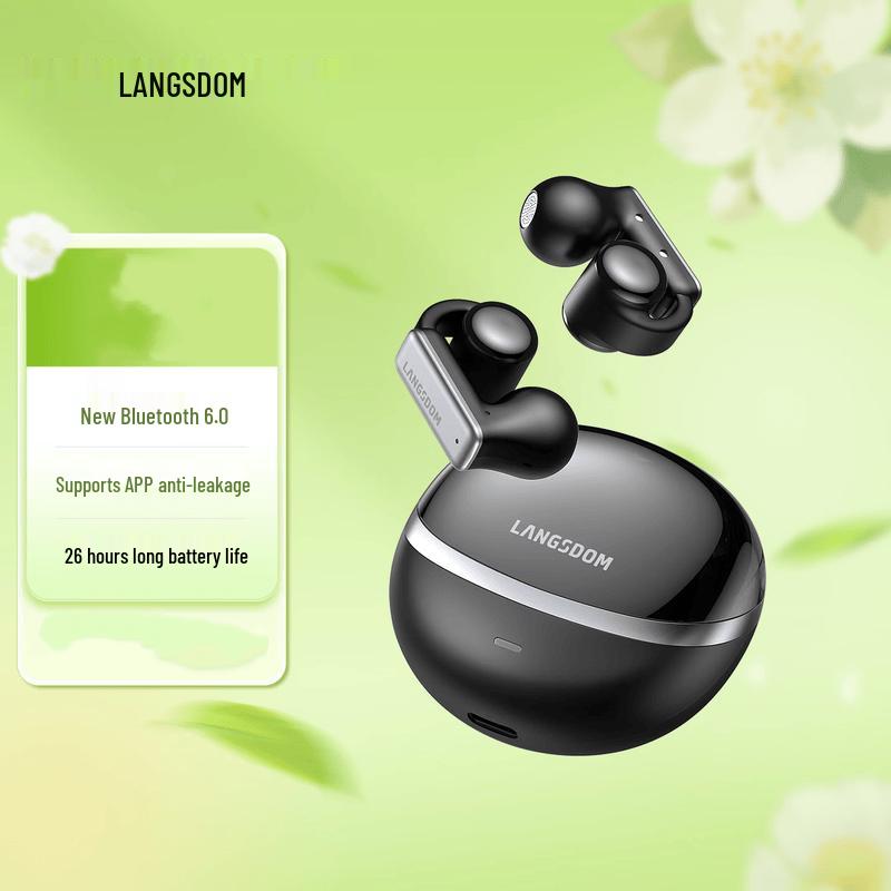 Lanston TS28 Open-Ear Clip Bluetooth Sports Headphones
Lanston TS28 Open-Ear Clip Bluetooth Sports Headphones