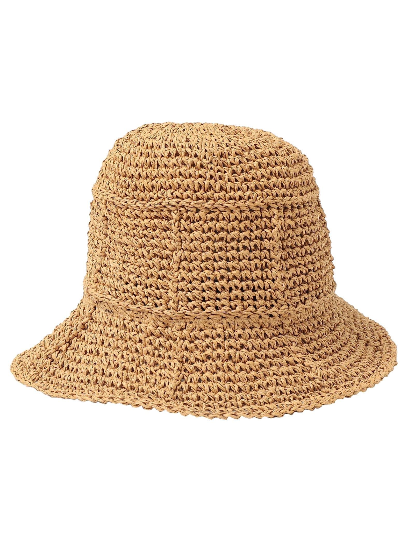 Ships Any Women s Openwork Paper Bucket Hat, Camel, 728530003, One Size
Ships Any Women s Openwork Paper Bucket Hat, Camel, 728530003, One Size