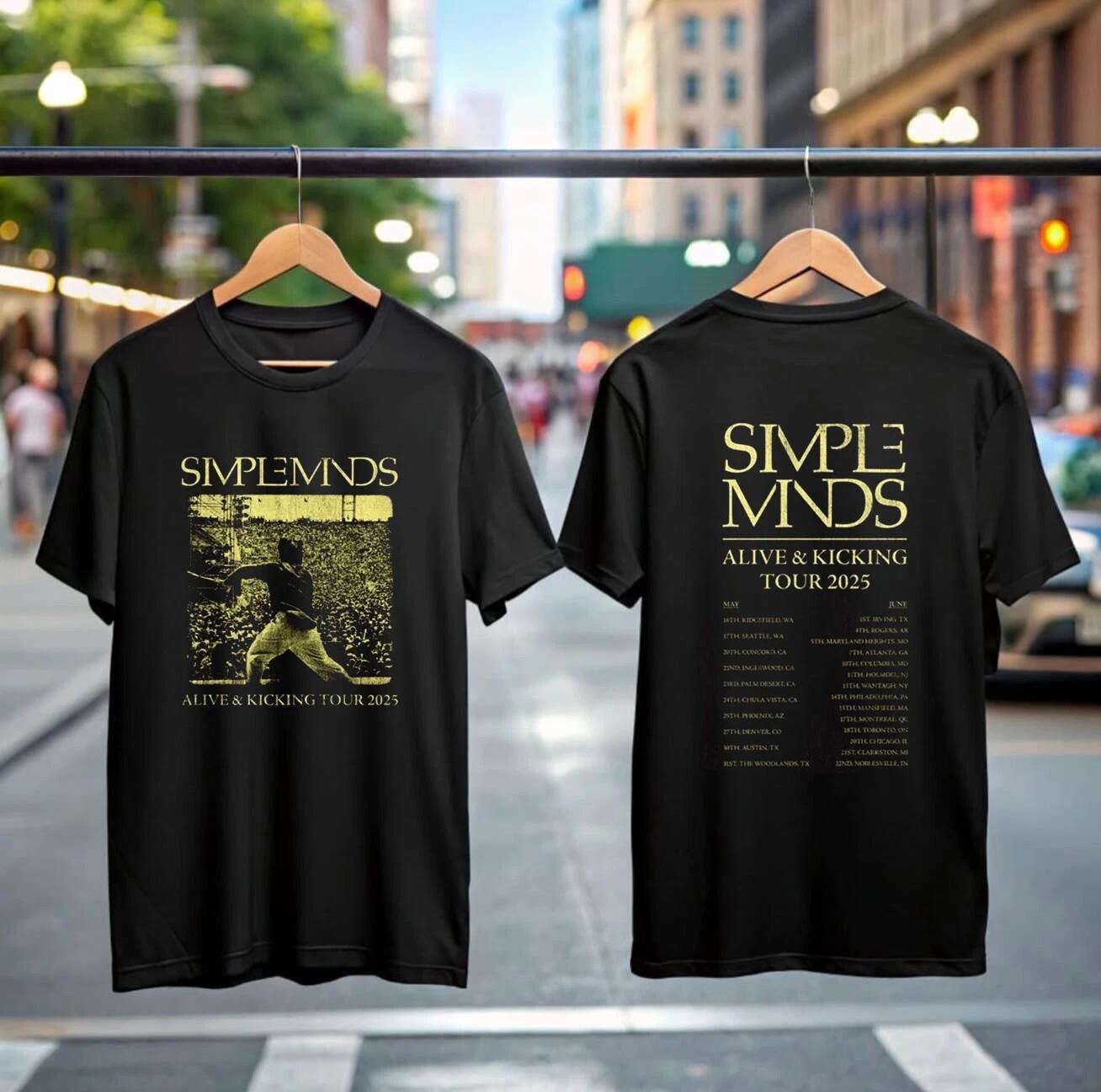 Simple Minds Tour 2025 T-Shirt Mens Womens Tees Top Rock Band Tee Alive and Kicking Gift for Men1 S
Simple Minds Tour 2025 T-Shirt Mens Womens Tees Top Rock Band Tee Alive and Kicking Gift for Men1 S