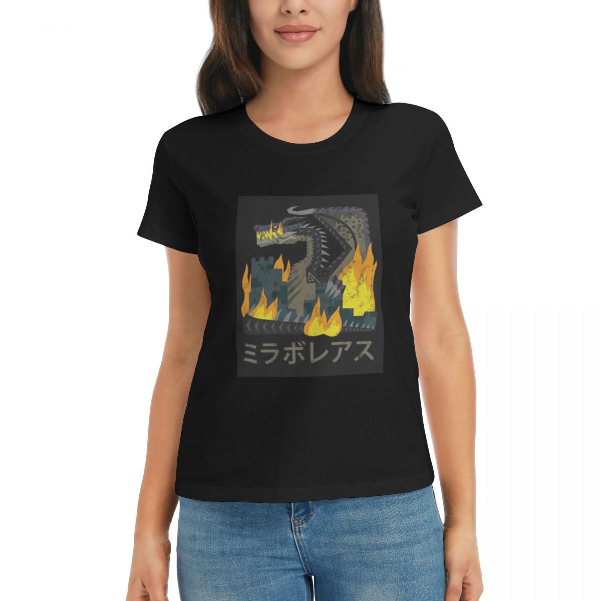 Women TShirt Monster Hunter World Iceborne Nargacuga Kanji Icon Short Sleeve Tees ONeck T Shirts Clothes Tops Streetwear 4XL
Women TShirt Monster Hunter World Iceborne Nargacuga Kanji Icon Short Sleeve Tees ONeck T Shirts Clothes Tops Streetwear 4XL