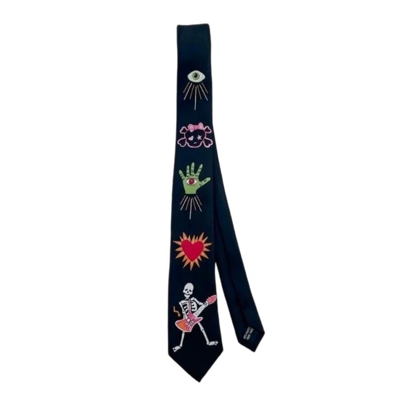 Embroidered Black Wool Necktie For Men Elegant Formal And Casual Occasion Soft Comfortable Design 1 чорний
Embroidered Black Wool Necktie For Men Elegant Formal And Casual Occasion Soft Comfortable Design 1 чорний