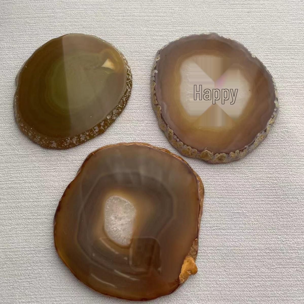 Colorful Natural Agate Slice Coaster & Ornaments Round 6cm-8cm
Colorful Natural Agate Slice Coaster & Ornaments Round 6cm-8cm