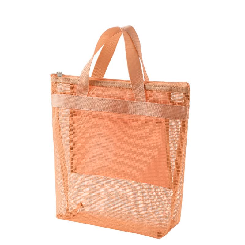1pcs Mesh Beach Storage Bag Portable Travel Toiletry Organizer Large-Capacity Shopping Tote for Beach & Daily Essentials помаранчевий
1pcs Mesh Beach Storage Bag Portable Travel Toiletry Organizer Large-Capacity Shopping Tote for Beach & Daily Essentials помаранчевий