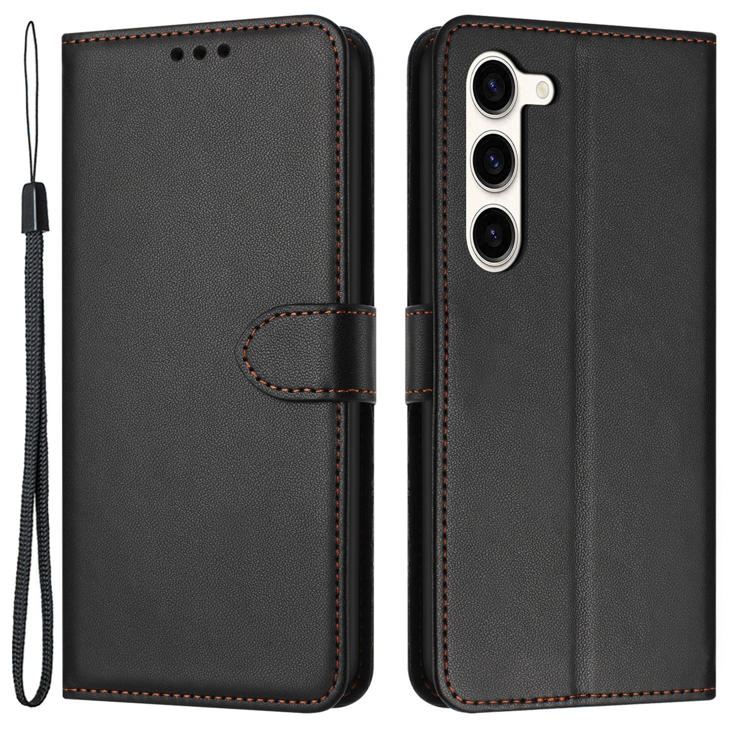 For Samsung Galaxy S23+ Phone Case Anti-Drop Stand Leather Wallet Cover Black
For Samsung Galaxy S23+ Phone Case Anti-Drop Stand Leather Wallet Cover Black