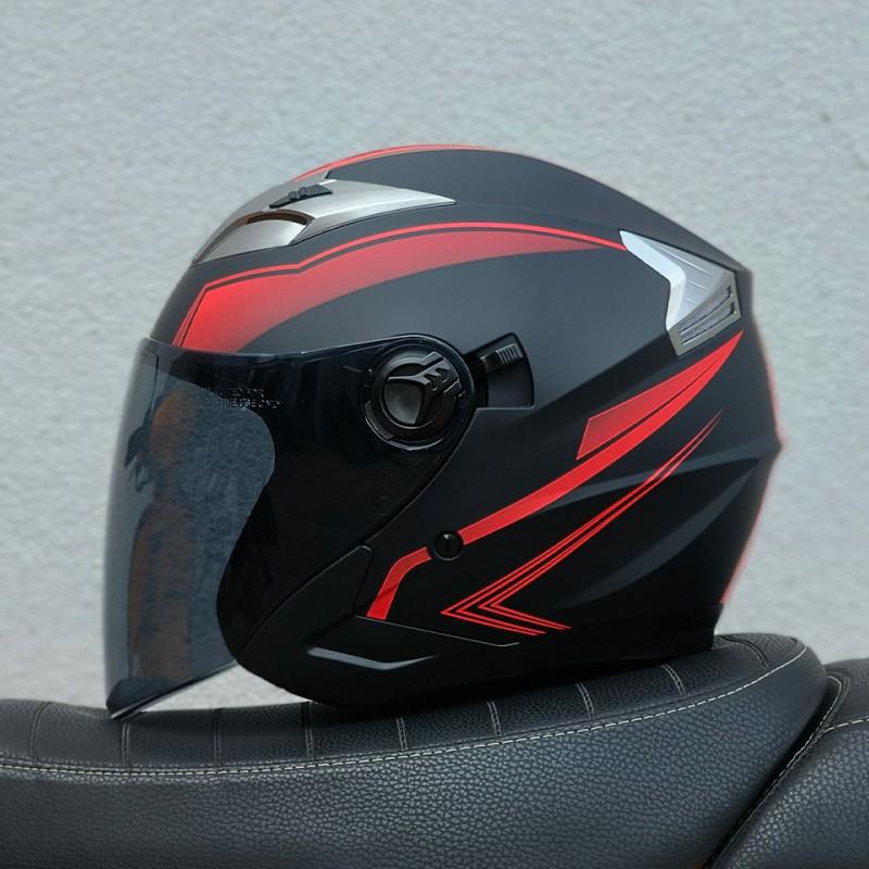 Bailide Helmet 3/4 Half Motorcycle Double Lens Cycling L(59-60)
Bailide Helmet 3/4 Half Motorcycle Double Lens Cycling L(59-60)