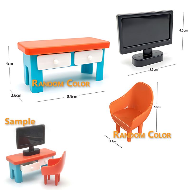 Большие строительные блоки Мини-мебель Игровой домик Совместимые аксессуары Duploed Сборочные детали Игрушки для детей
Большие строительные блоки Мини-мебель Игровой домик Совместимые аксессуары Duploed Сборочные детали Игрушки для детей