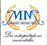 CD VARIOUS - Music Memoria Des Interprétations I SA2105 Music Memoria 1988 France Classical Used
CD VARIOUS - Music Memoria Des Interprétations I SA2105 Music Memoria 1988 France Classical Used