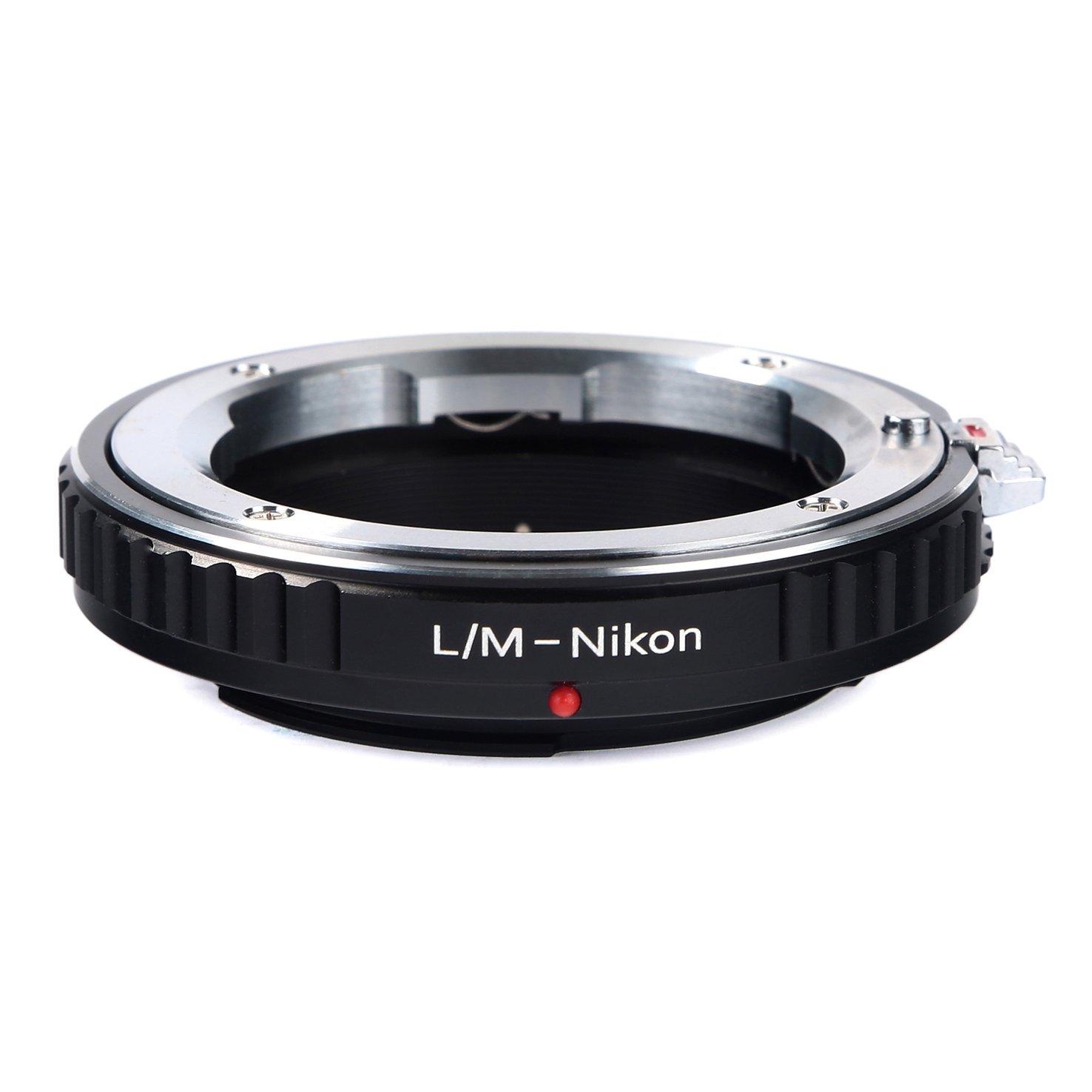 Concept Lens Mount Adapter M mount lens to Nikon F mount for photography only K&F KF-LMF (Leica conversion) close-up
Concept Lens Mount Adapter M mount lens to Nikon F mount for photography only K&F KF-LMF (Leica conversion) close-up