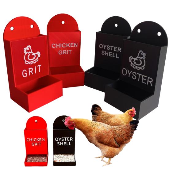 Chicken Grit Feeder Oyster Shell Feeder Hanging Chicken Grit Feeder Calcium Nutrient Dispenser for Coop Accessories Poultry Feeding A
Chicken Grit Feeder Oyster Shell Feeder Hanging Chicken Grit Feeder Calcium Nutrient Dispenser for Coop Accessories Poultry Feeding A