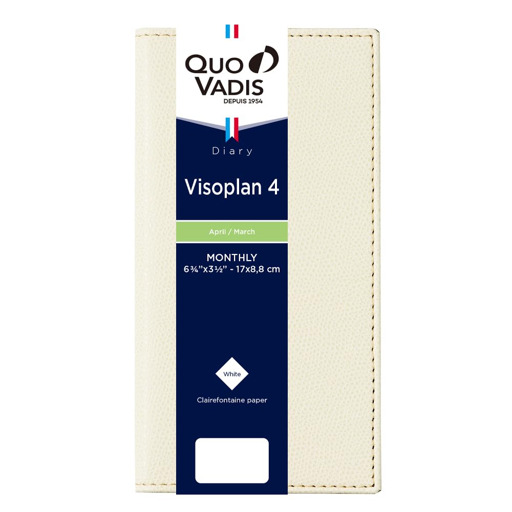 QUOVADIS 2026 April-start Diary Biso Plan 4/Club Monthly Slim 17x8.8cm Cream qv66502bg кремовый
QUOVADIS 2026 April-start Diary Biso Plan 4/Club Monthly Slim 17x8.8cm Cream qv66502bg кремовый