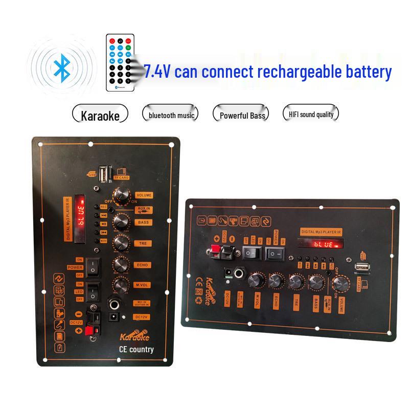 KRK Bluetooth Dual Amplifier Board for Home and Car Audio, 7.4V Wireless Stereo Amp
KRK Bluetooth Dual Amplifier Board for Home and Car Audio, 7.4V Wireless Stereo Amp