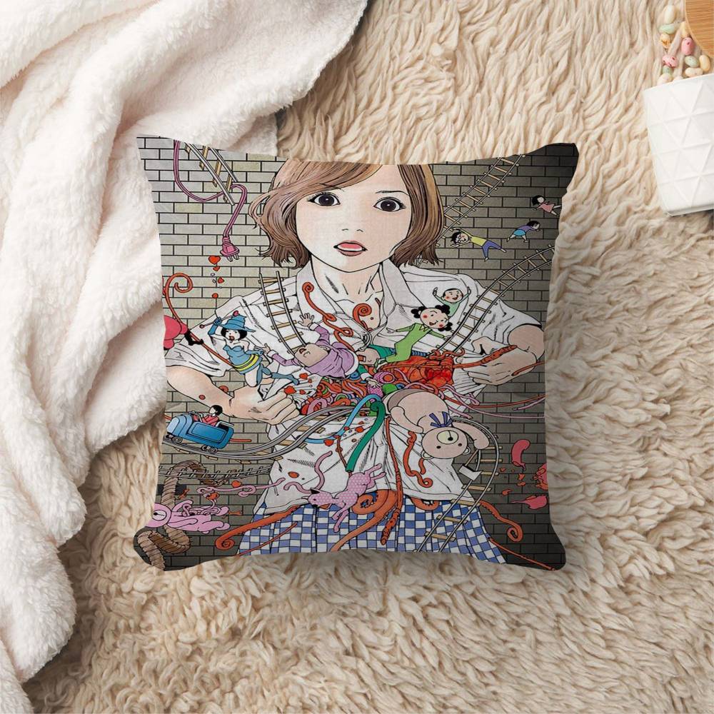 Shintaro Kago Art Horror Pillow Cushion Cover Pillowcase Living Room Sofa Home Decor Customized 30cmx30cm
Shintaro Kago Art Horror Pillow Cushion Cover Pillowcase Living Room Sofa Home Decor Customized 30cmx30cm