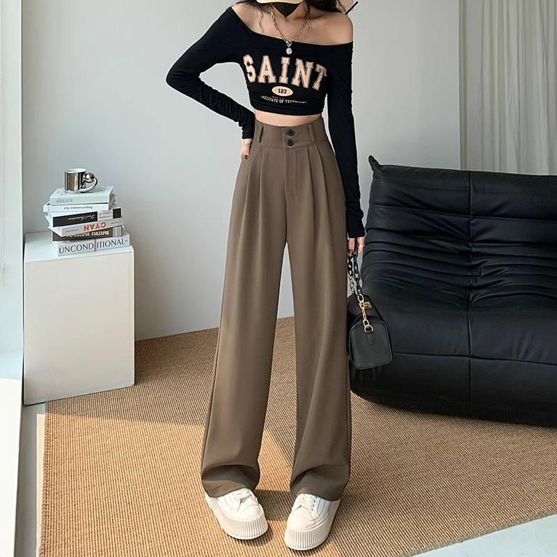 2025 Women s Petite High-End Wide-Leg Double-Button Suit Pants: Drape Style for Spring & Autumn 2XL (126-145 lbs)
2025 Women s Petite High-End Wide-Leg Double-Button Suit Pants: Drape Style for Spring & Autumn 2XL (126-145 lbs)