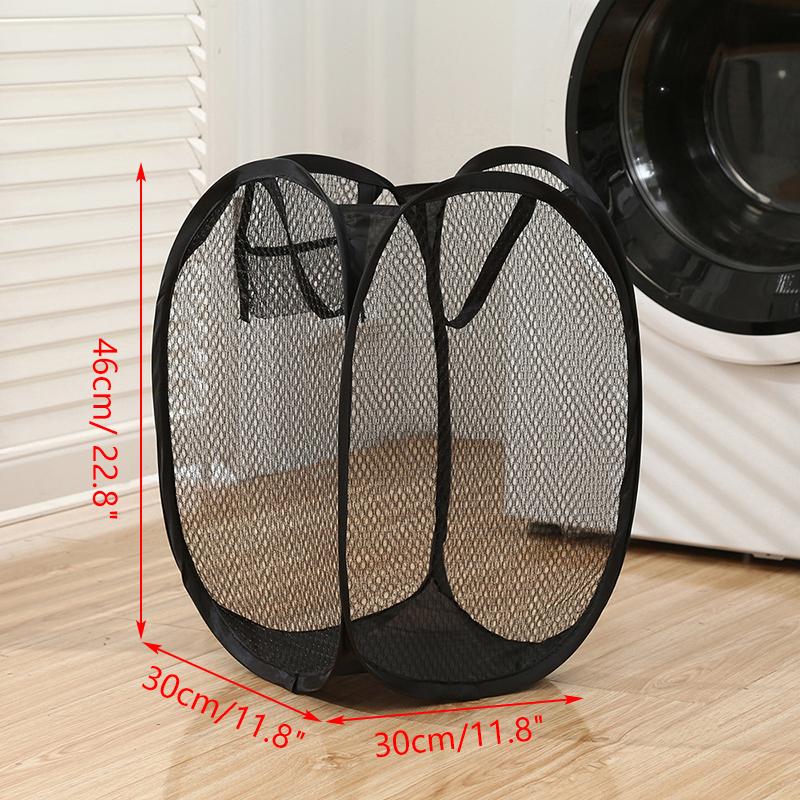 Складная корзина для белья Pop-Up Бытовая сетчатая моющаяся для грязной одежды, игрушек, кукол, для ванной
Складная корзина для белья Pop-Up Бытовая сетчатая моющаяся для грязной одежды, игрушек, кукол, для ванной