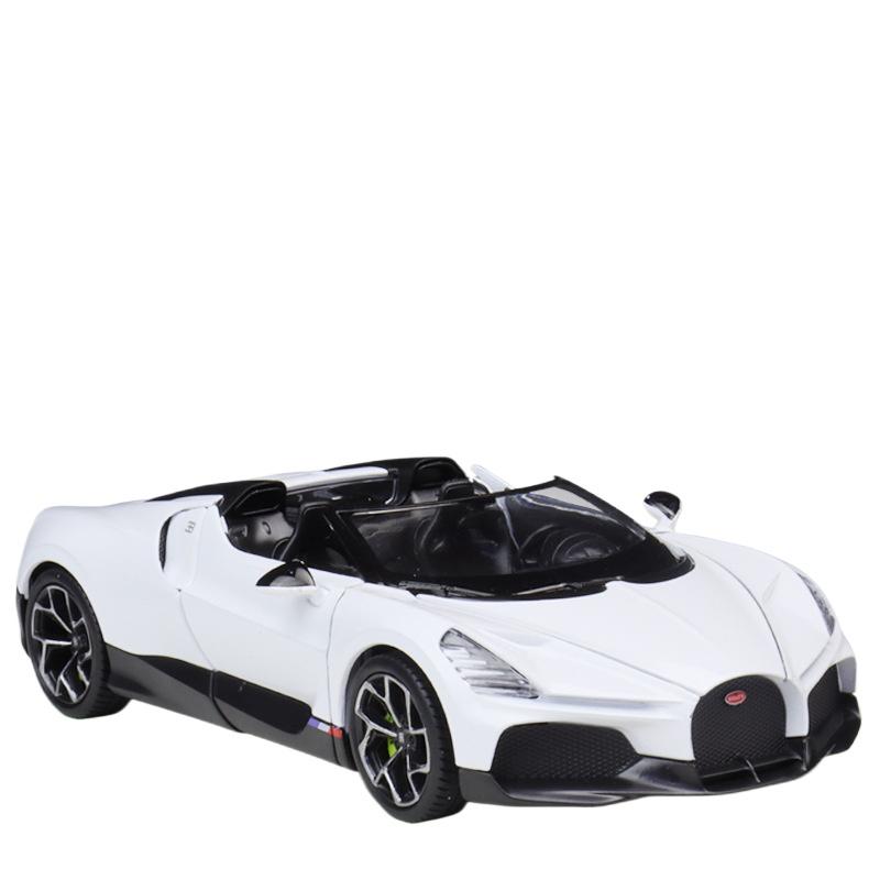 Welly 1/24 Bugatti W16 Mistral Alloy Convertible Sports Car Diecast Metal Racing Vehicle Car Model High Simulation Kids Toy Gift білий
Welly 1/24 Bugatti W16 Mistral Alloy Convertible Sports Car Diecast Metal Racing Vehicle Car Model High Simulation Kids Toy Gift білий
