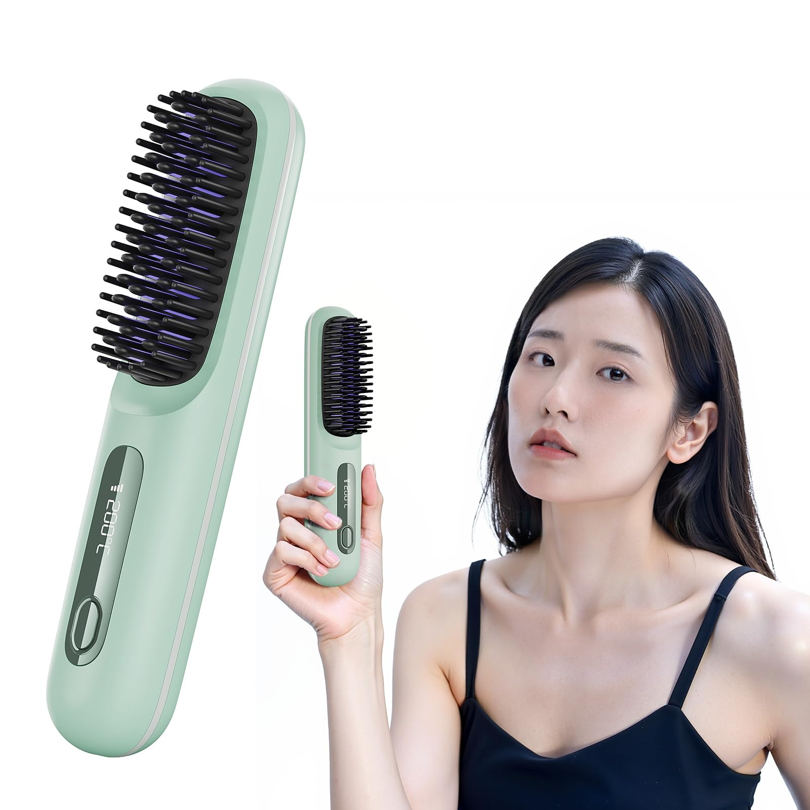 2025 Evolution Heat Brush Cordless Brush Iron Straight Negative Ion Digital Display Rechargeable USB Rechargeable 3 Level Adjustment Temperature
2025 Evolution Heat Brush Cordless Brush Iron Straight Negative Ion Digital Display Rechargeable USB Rechargeable 3 Level Adjustment Temperature