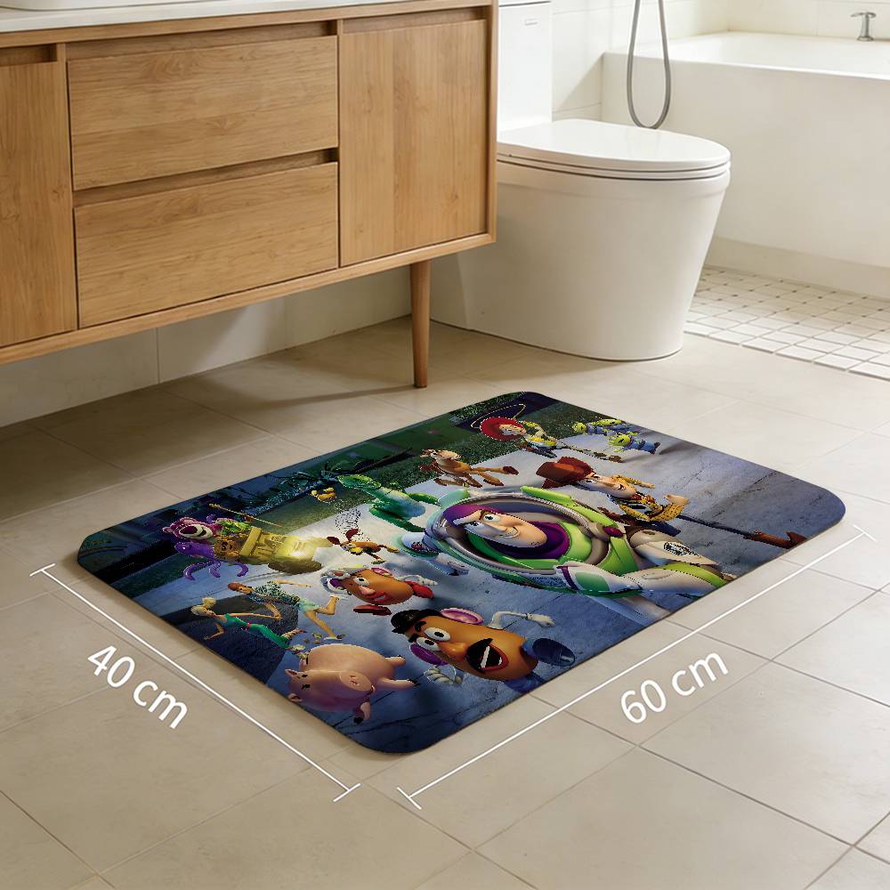 Film T-Toy Cartoon S-Story Floor Mat Rectangle Anti-slip Home Soft Badmat Front Door Indoor Outdoor Mat Welcome Doormat 40x60cm
Film T-Toy Cartoon S-Story Floor Mat Rectangle Anti-slip Home Soft Badmat Front Door Indoor Outdoor Mat Welcome Doormat 40x60cm