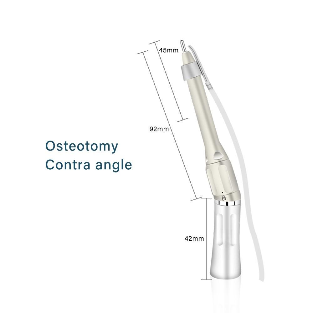Стоматологический остеотомный наконечник Хирургический контранглийный наконечник E-типа Низкоскоростной наконечник для стоматологической ортопедии Стоматологический инструмент 92mm серебряный
Стоматологический остеотомный наконечник Хирургический контранглийный наконечник E-типа Низкоскоростной наконечник для стоматологической ортопедии Стоматологический инструмент 92mm серебряный