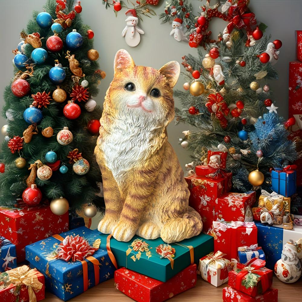 Nordic Resin Cat Statue - Realistic Fur Texture Orange/Grey Decor for Indoor/Outdoor Garden, Holiday Decor жёлтый
Nordic Resin Cat Statue - Realistic Fur Texture Orange/Grey Decor for Indoor/Outdoor Garden, Holiday Decor жёлтый