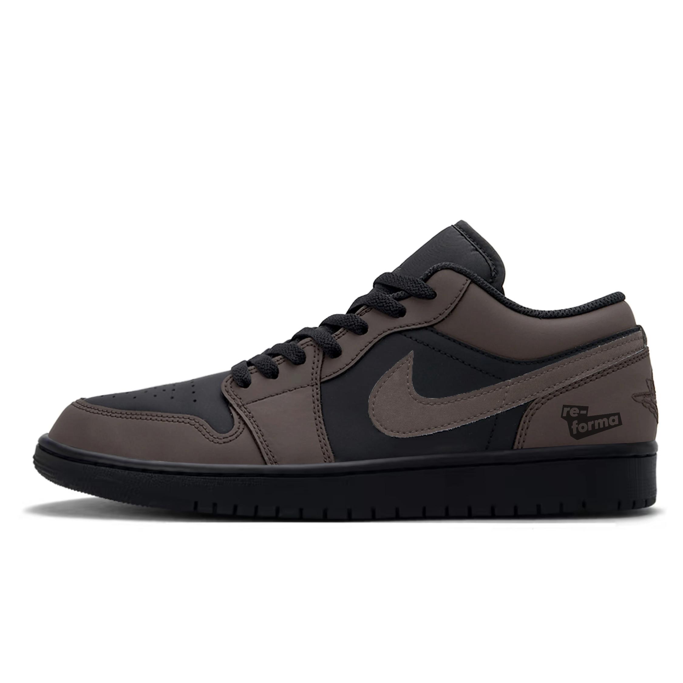 Jordan Air Jordan 1 Cushioning Low top Vintage Basketball Shoes Men s Black Brown 553558-132(Team349-2.0) 42
Jordan Air Jordan 1 Cushioning Low top Vintage Basketball Shoes Men s Black Brown 553558-132(Team349-2.0) 42
