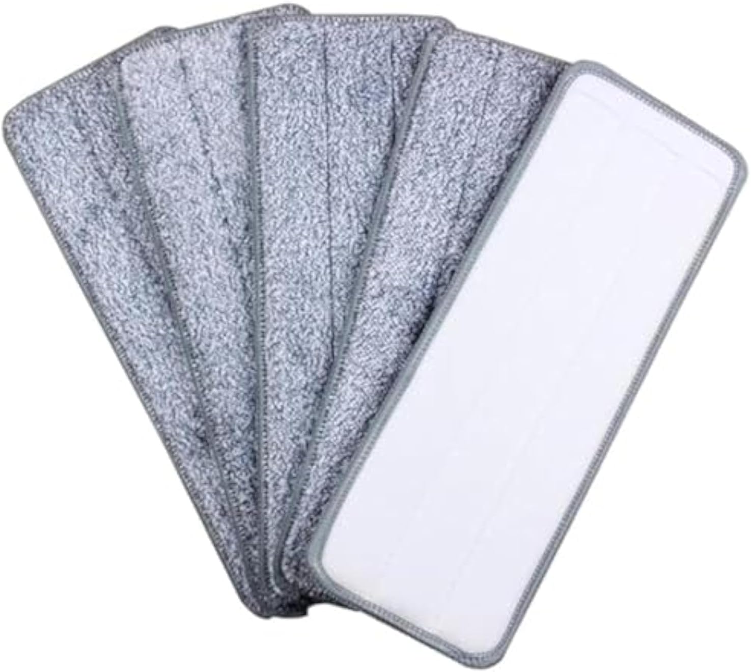 Wowkiki Microfiber Mop Pad - 15 x 5 inch Washable Mop Heads Commercial Mop Head Replacement Pads for Cleaning of Wet or Dry Floors, (5 Pack)
Wowkiki Microfiber Mop Pad - 15 x 5 inch Washable Mop Heads Commercial Mop Head Replacement Pads for Cleaning of Wet or Dry Floors, (5 Pack)