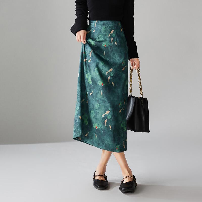 SOFSIL 2026 Spring New Chinese Style Printed High-Waist Midi Skirt M
SOFSIL 2026 Spring New Chinese Style Printed High-Waist Midi Skirt M