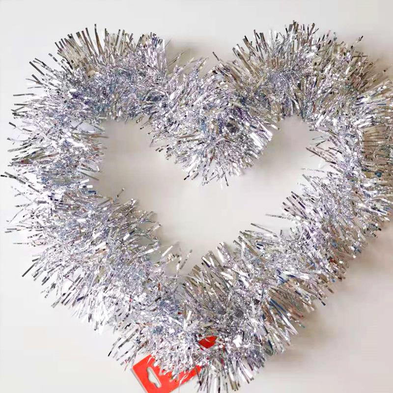 1.5M-60M Colorful Glitter Tinsel Garland Christmas Ribbons DIY Wreath for Xmas Tree Hanging Ornaments Party Home Decor Wholesale 1.5M- (1 string) срібний
1.5M-60M Colorful Glitter Tinsel Garland Christmas Ribbons DIY Wreath for Xmas Tree Hanging Ornaments Party Home Decor Wholesale 1.5M- (1 string) срібний