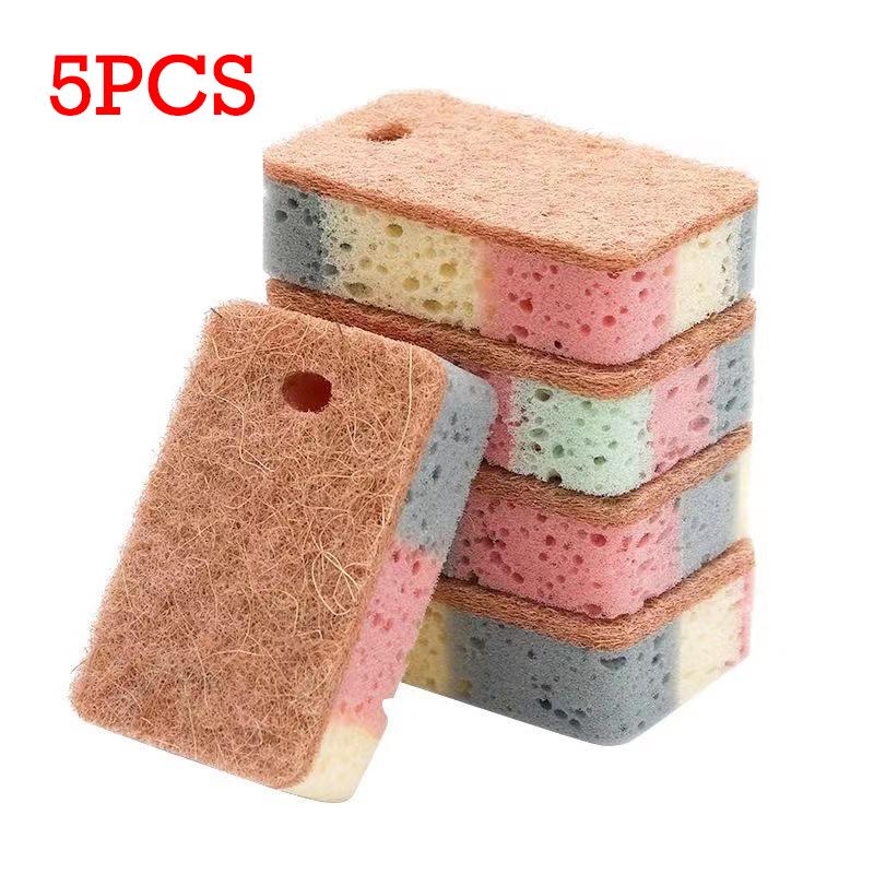 5/10PCS Kitchen Cleaning Sponge Wood Pulp Cotton Dishwashing Sponge Scouring Pad Reusable Sponge Eraser Kitchen Cleaning Tools
5/10PCS Kitchen Cleaning Sponge Wood Pulp Cotton Dishwashing Sponge Scouring Pad Reusable Sponge Eraser Kitchen Cleaning Tools