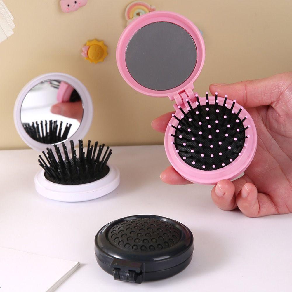 Tool Compact Makeup Mirror Air Cushion Comb Folding Airbag Comb Massage Comb Hair Comb with Mirror чорний
Tool Compact Makeup Mirror Air Cushion Comb Folding Airbag Comb Massage Comb Hair Comb with Mirror чорний