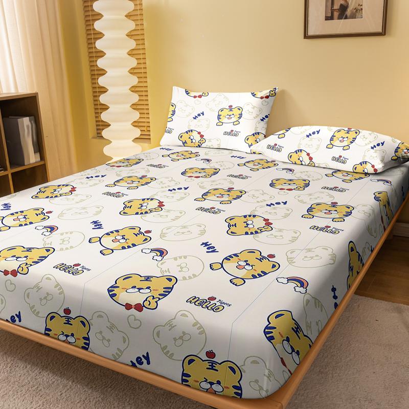 1 Cartoon Animal Little Tiger Printed Matte Fitted Sheet, Bedroom Printed Bed Cover, Bedding (Excluding Pillowcases) 71x132cm
1 Cartoon Animal Little Tiger Printed Matte Fitted Sheet, Bedroom Printed Bed Cover, Bedding (Excluding Pillowcases) 71x132cm