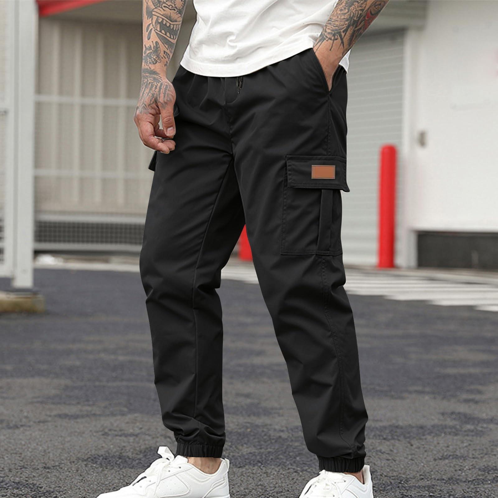 Men s Workwear Trousers, Elastic Waist Lace-up, Multi-pocket Breathable Casual Workwear Trousers XXL чорний
Men s Workwear Trousers, Elastic Waist Lace-up, Multi-pocket Breathable Casual Workwear Trousers XXL чорний