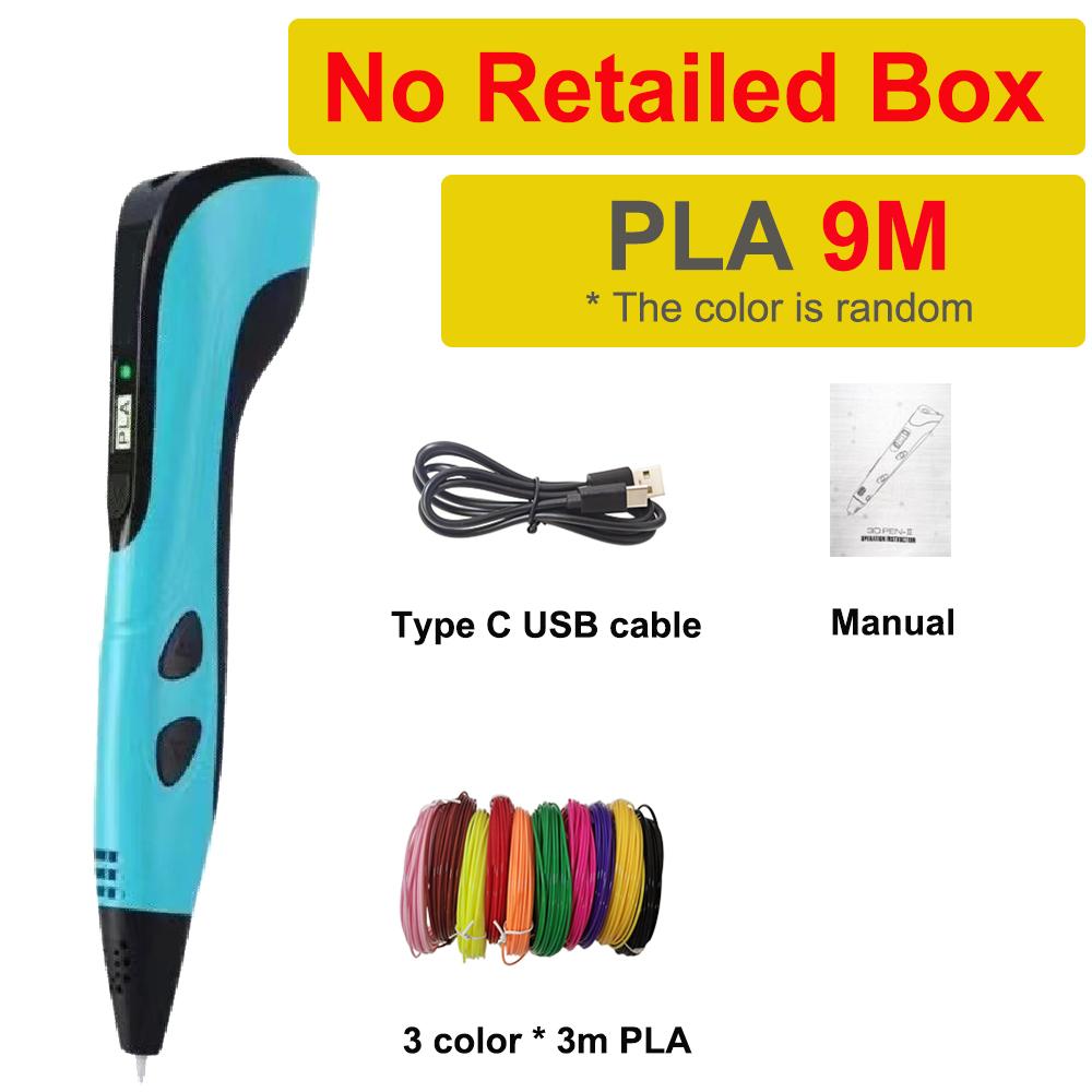 3D Pen New 3D Printing Pen LCD Display Screen 0.7mm Diameter 1.75mm PLA Filament DIY Drawing Kids Birthday Christmas Gifts
3D Pen New 3D Printing Pen LCD Display Screen 0.7mm Diameter 1.75mm PLA Filament DIY Drawing Kids Birthday Christmas Gifts