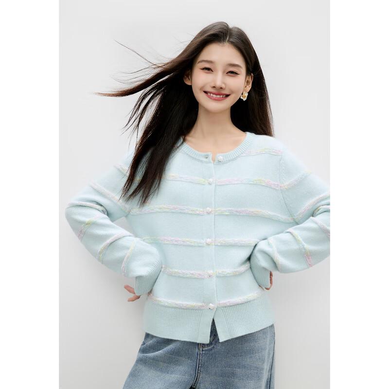 Трикотажный свитер с жемчужными пуговицами Qiusui Yiren S
Трикотажный свитер с жемчужными пуговицами Qiusui Yiren S