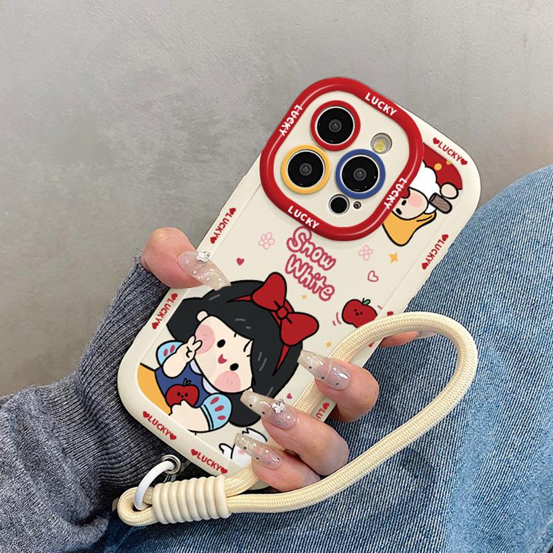 Cute Snow White Applicable Apple 16promax Mobile Case IPhone 15pro with Lanyard 14/13 iPhone 7
Cute Snow White Applicable Apple 16promax Mobile Case IPhone 15pro with Lanyard 14/13 iPhone 7