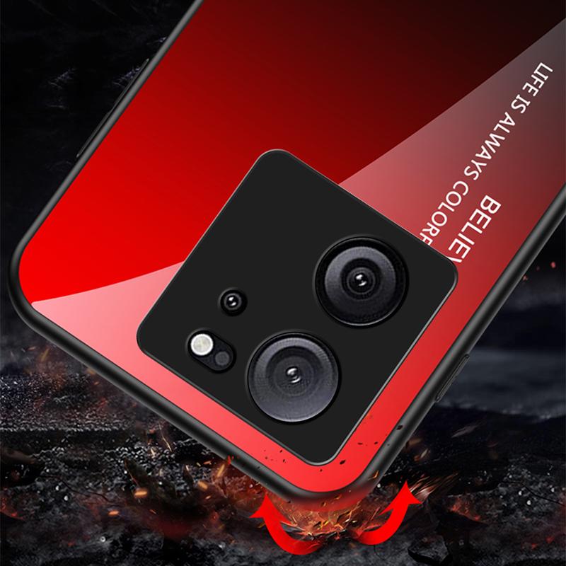 For Xiaomi 13T/13T Pro/Redmi K60 Ultra Tempered Glass+PC+TPU Phone Case Gradient Red Black
For Xiaomi 13T/13T Pro/Redmi K60 Ultra Tempered Glass+PC+TPU Phone Case Gradient Red Black