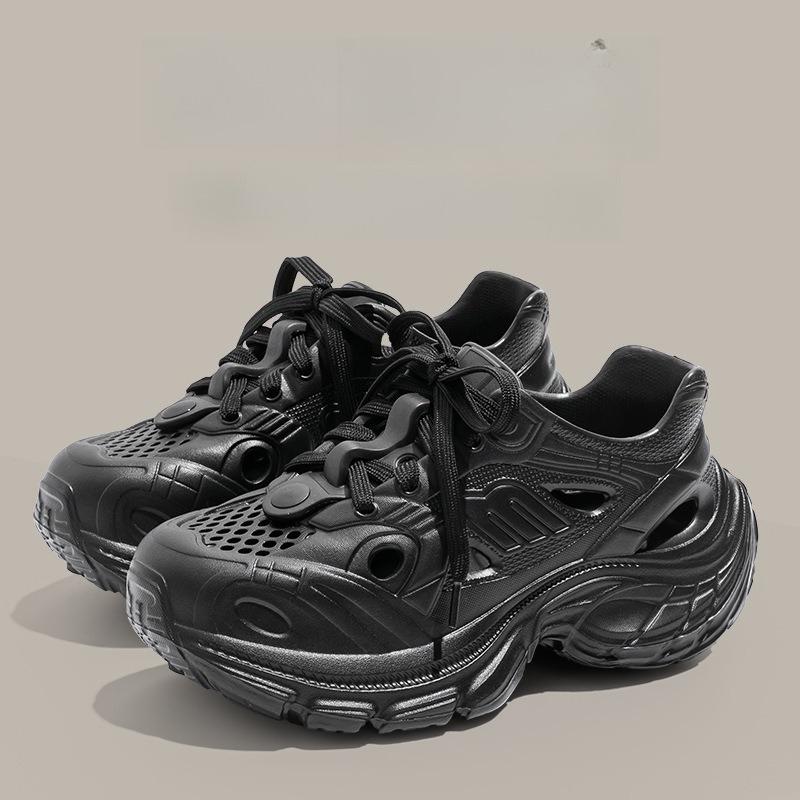 2025 Summer Ins Inspired Clogs Women s Lace Up Heightening Anti Slip Soft Toe Covered Daddy Sandals with Fashion Flair 41 чорний
2025 Summer Ins Inspired Clogs Women s Lace Up Heightening Anti Slip Soft Toe Covered Daddy Sandals with Fashion Flair 41 чорний