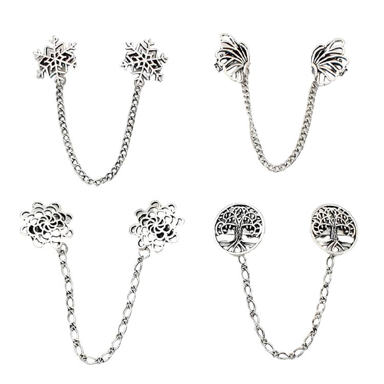 4Pcs/pack Alloy Sweater Fastener Trendy Outfit Embellishment For Blouse And Scarf Offering Firm Hold And Elegant 1
4Pcs/pack Alloy Sweater Fastener Trendy Outfit Embellishment For Blouse And Scarf Offering Firm Hold And Elegant 1