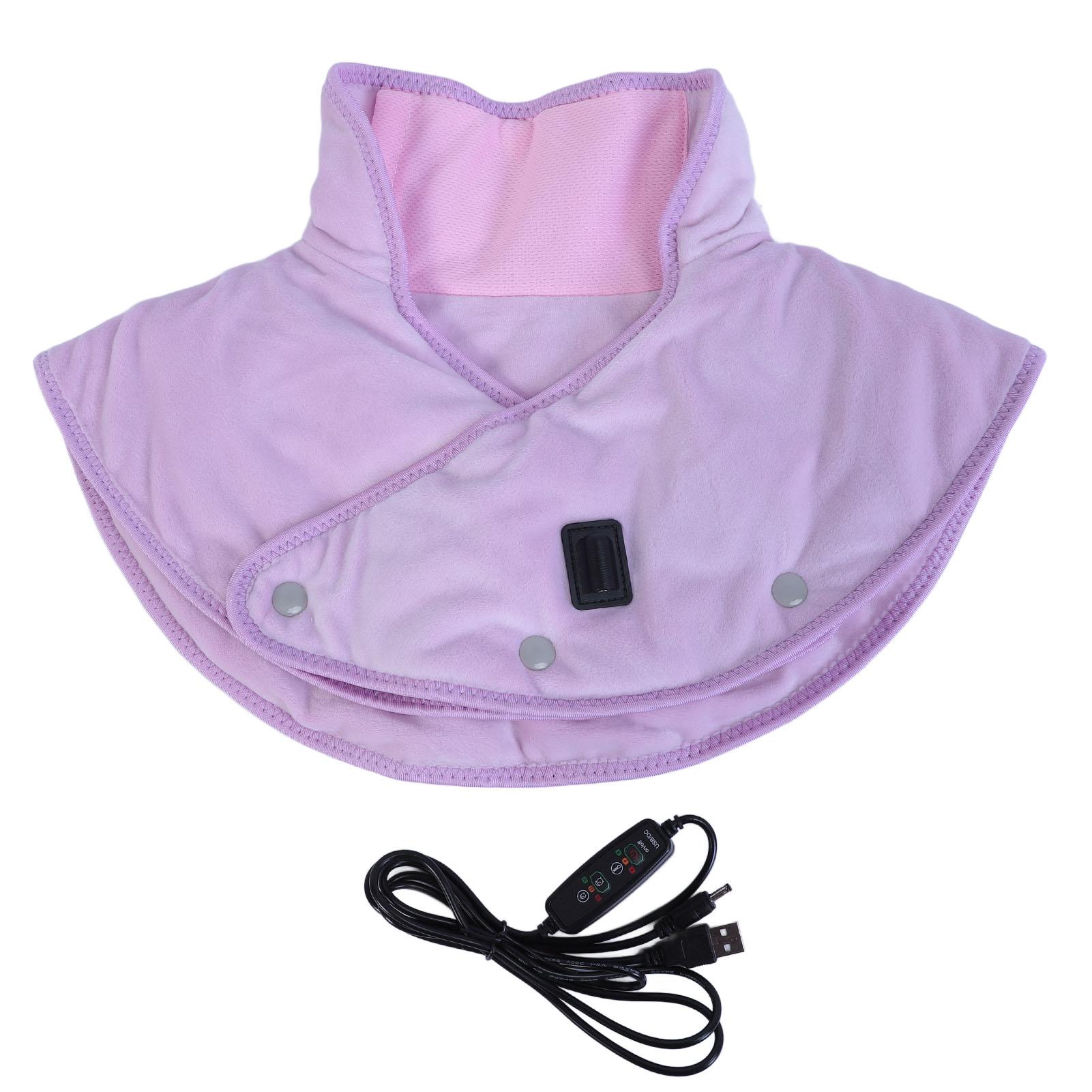Heated Neck Shoulder Pad 3 Timer Setting Skin Friendly Comfortable Electric Heating Wrap for Neck фиолетовый
Heated Neck Shoulder Pad 3 Timer Setting Skin Friendly Comfortable Electric Heating Wrap for Neck фиолетовый