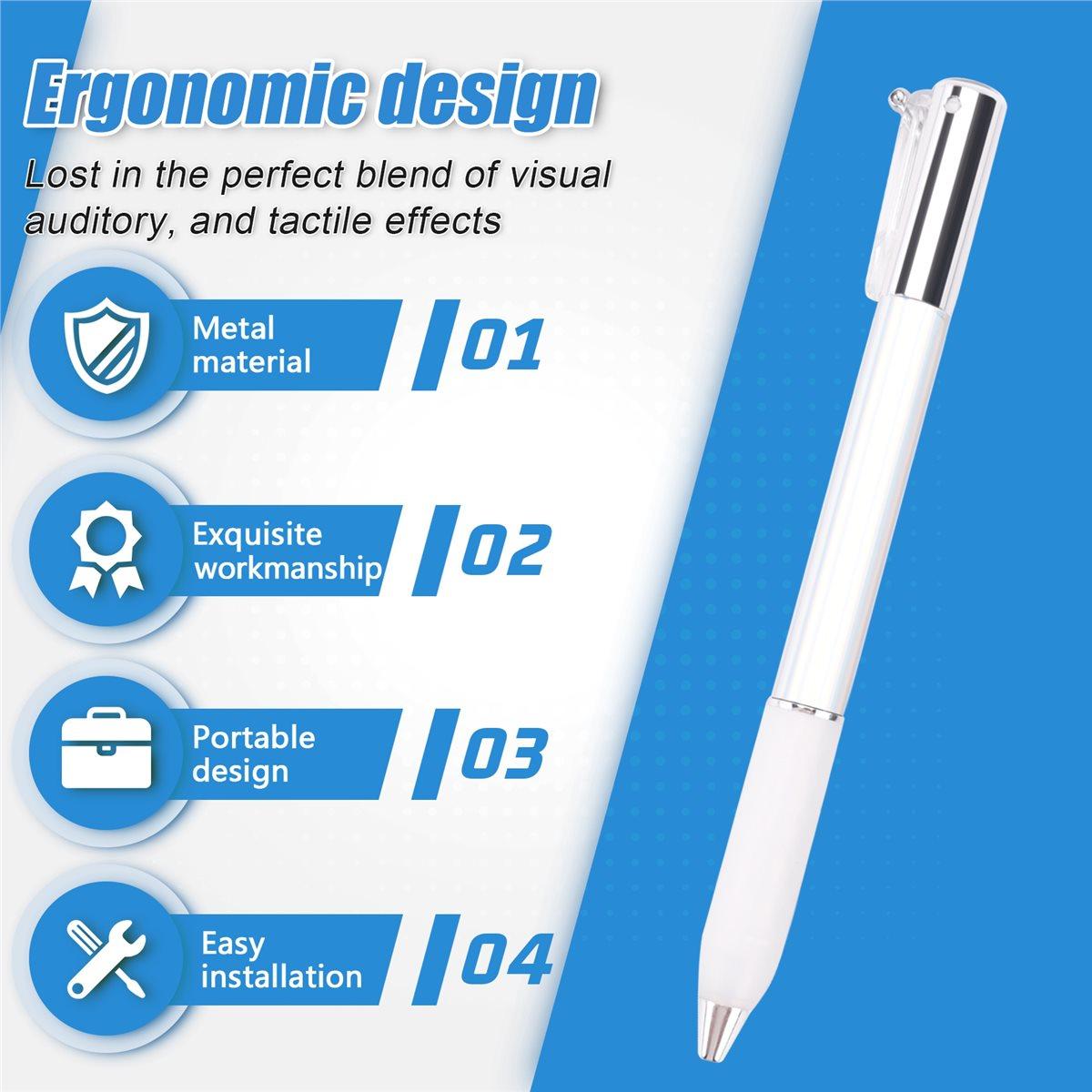 BHBL Geometric Metal Crinkle Pen Fidget, Stress Relief Metal Shape Shifting Switchpen, 0.5mm Retractable Gel Pen, Multicolor China Mainland
BHBL Geometric Metal Crinkle Pen Fidget, Stress Relief Metal Shape Shifting Switchpen, 0.5mm Retractable Gel Pen, Multicolor China Mainland
