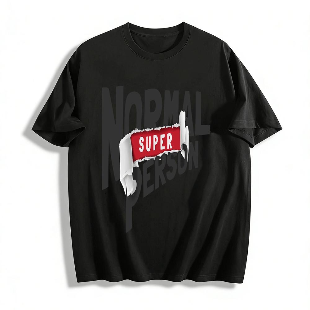Funny Paper-tear Style Super Print Top Casual Trendy Cotton T-shirt Pure cotton T-shirt XXS
Funny Paper-tear Style Super Print Top Casual Trendy Cotton T-shirt Pure cotton T-shirt XXS