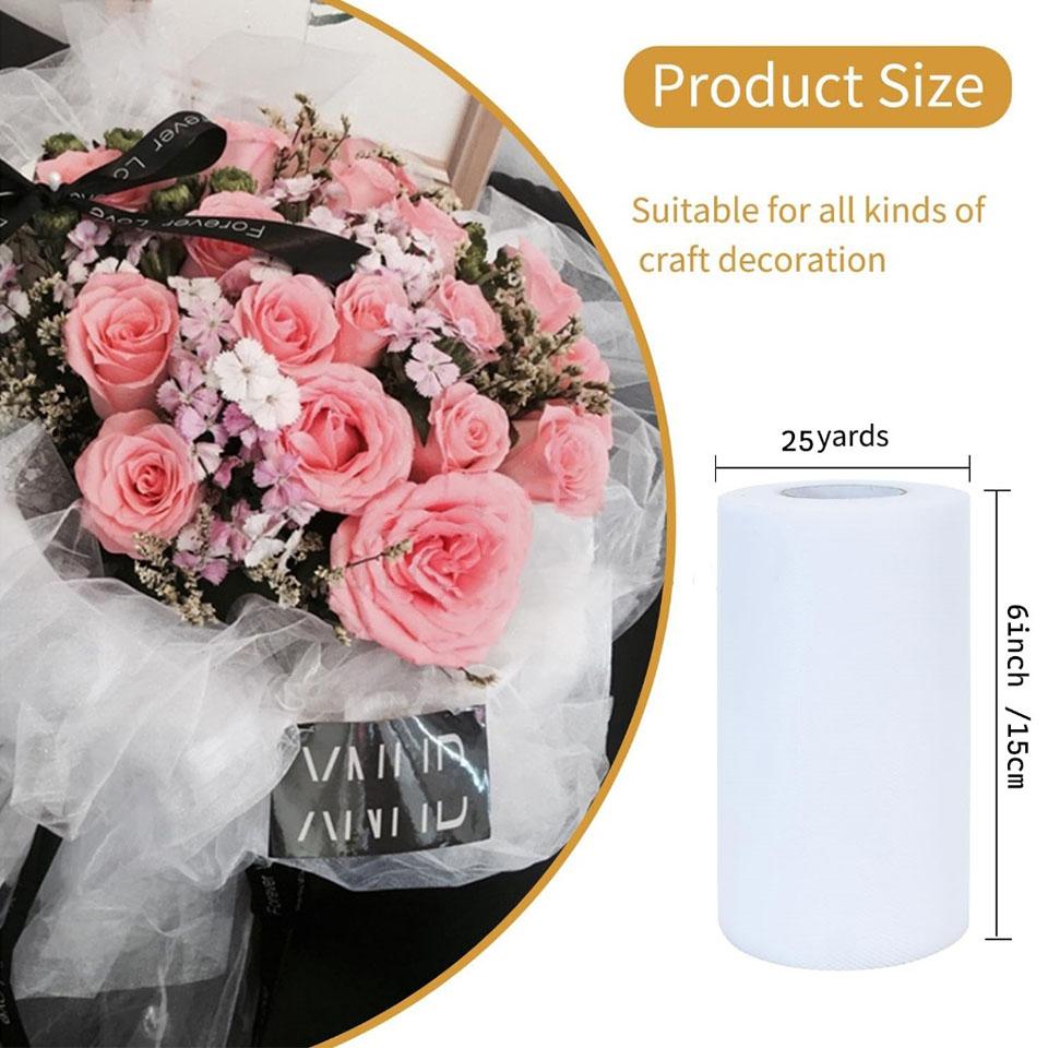 Tulle Roll Spool 25 Yards 15cm White Organza Roll Red Blue Tulle Organza Fabric Tutu Skirt Shower Decor Party Supplies
Tulle Roll Spool 25 Yards 15cm White Organza Roll Red Blue Tulle Organza Fabric Tutu Skirt Shower Decor Party Supplies