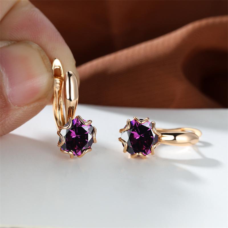 Hot Sale Earrings Emerald Round Diamond Zircon Stud Earrings, Champagne Gold Earrings оливковий колір
Hot Sale Earrings Emerald Round Diamond Zircon Stud Earrings, Champagne Gold Earrings оливковий колір