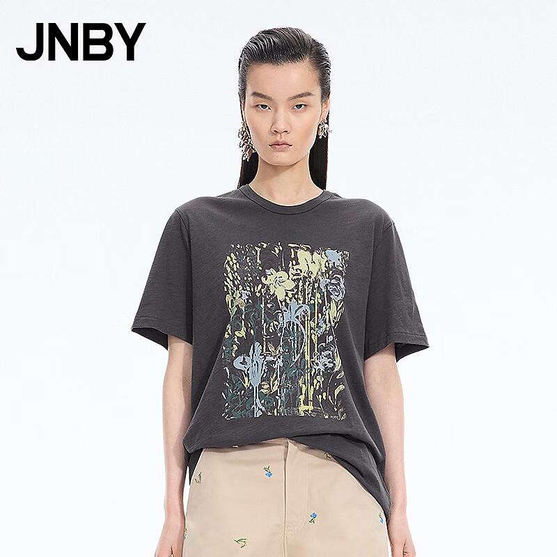 JNBY 2026 Spring Relaxed Fit Round Neck T-Shirt S
JNBY 2026 Spring Relaxed Fit Round Neck T-Shirt S