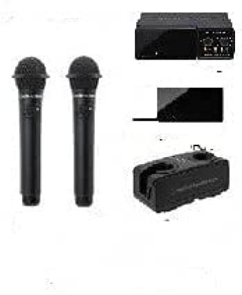 Infrared Cordless Microphone set Microphone Black audio-technica AT-CLM7000TX (2MHz band) AT-CR7000 5-piece
Infrared Cordless Microphone set Microphone Black audio-technica AT-CLM7000TX (2MHz band) AT-CR7000 5-piece