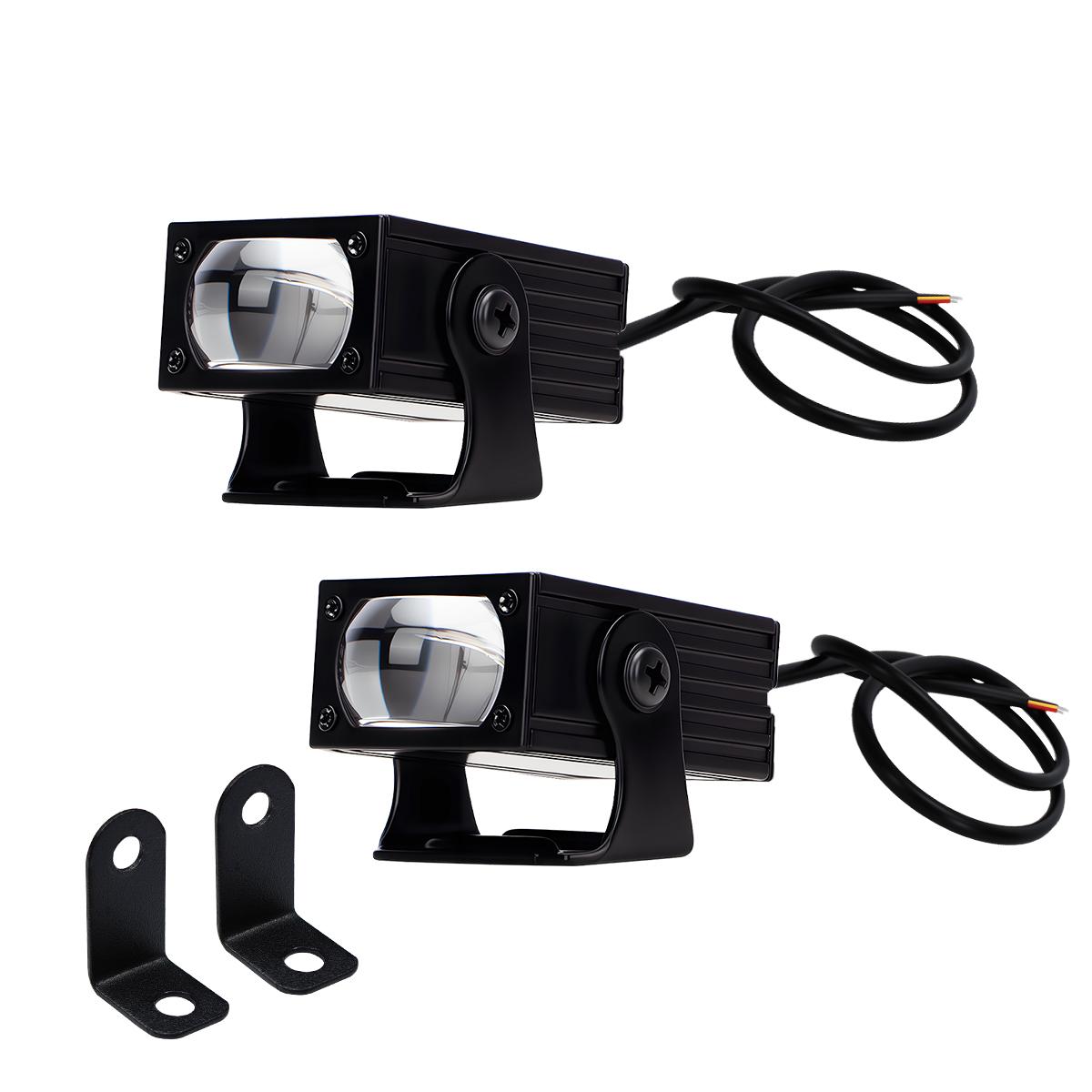 2PCS 12-60V Car Headlight Auxiliary Grille Spotlight Driving Light Hi/Lo Beam Lights Projector Lens Fog Lamp Dual Color Motor
2PCS 12-60V Car Headlight Auxiliary Grille Spotlight Driving Light Hi/Lo Beam Lights Projector Lens Fog Lamp Dual Color Motor