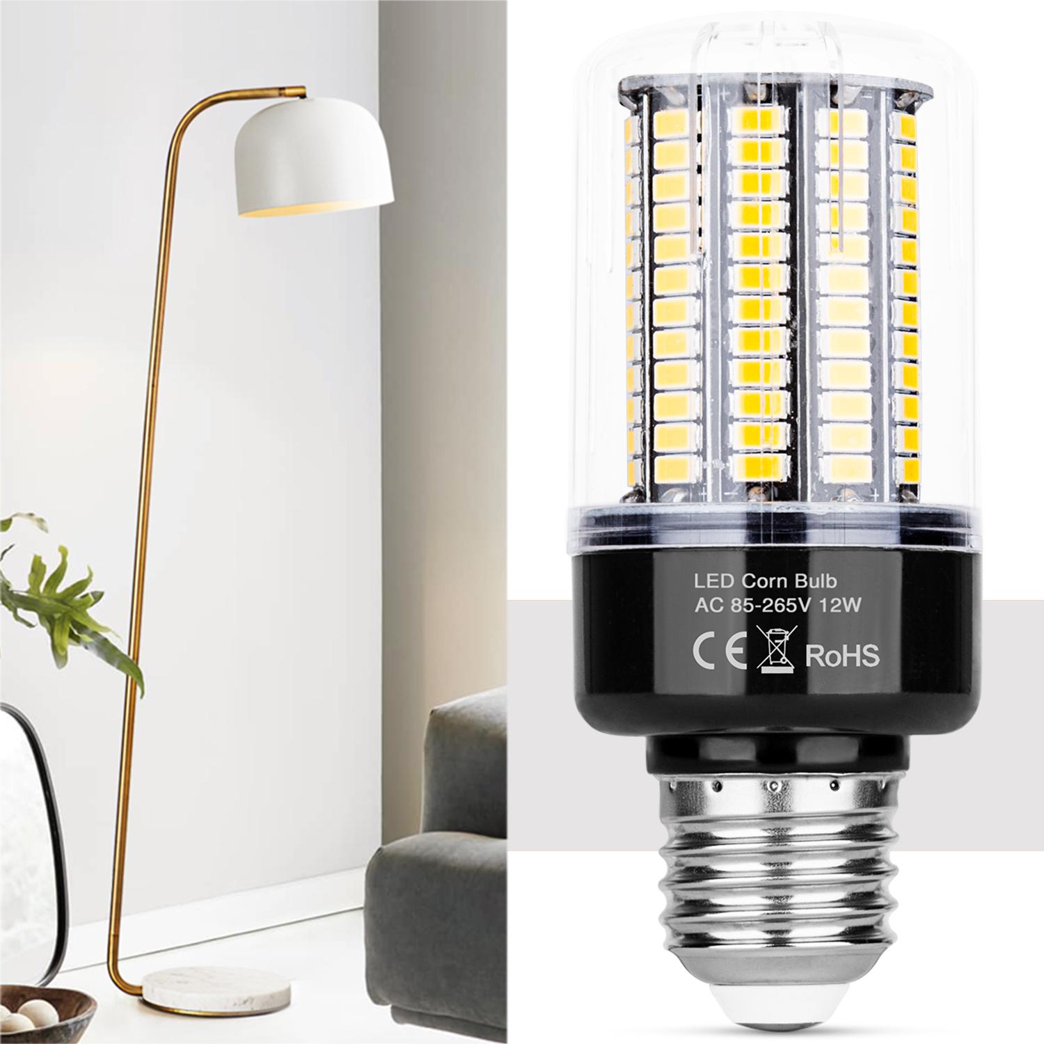 108 LEDs E27 5736 LED Corn Bulb Flicker Free Energy-saving Constant Current Lamp Warm White
108 LEDs E27 5736 LED Corn Bulb Flicker Free Energy-saving Constant Current Lamp Warm White