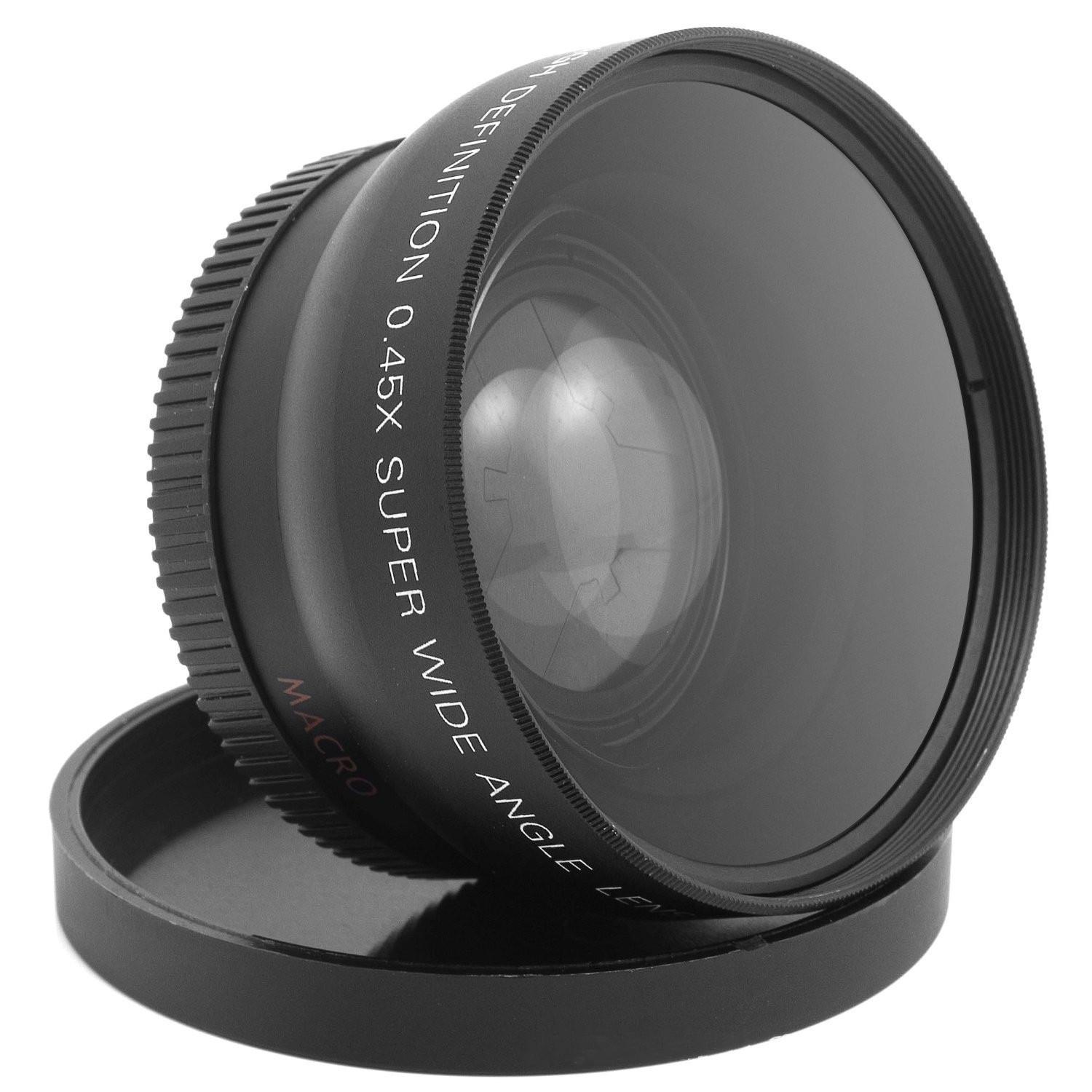 52mm 0.45X Wide-Angle Lens+Macro Lens with Storage Bag Camera Accessories Lens 18-55mm Type A
52mm 0.45X Wide-Angle Lens+Macro Lens with Storage Bag Camera Accessories Lens 18-55mm Type A
