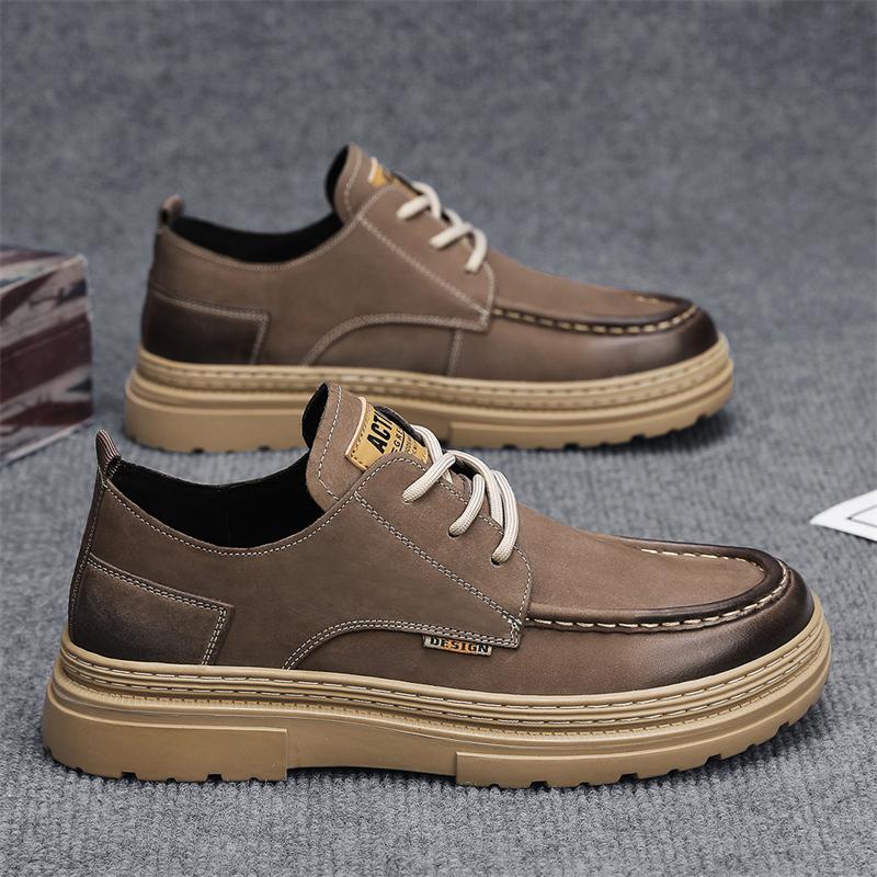 Классическая мужская повседневная обувь для ежедневного использования на открытом воздухе. Мужские сшитые ботинки телесного цвета с круглым носком на шнуровке. Модная мужская кожаная обувь. 39
Классическая мужская повседневная обувь для ежедневного использования на открытом воздухе. Мужские сшитые ботинки телесного цвета с круглым носком на шнуровке. Модная мужская кожаная обувь. 39