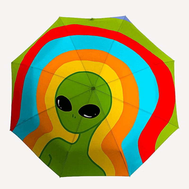 1pc Space Creature Art Automatic Folding Umbrella, Portable & Foldable Design with8 Ribs, Casual Outdoor Accessory yy250805066
1pc Space Creature Art Automatic Folding Umbrella, Portable & Foldable Design with8 Ribs, Casual Outdoor Accessory yy250805066
